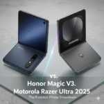 The Honor Magic V3 vs. Motorola Razr Ultra 2025