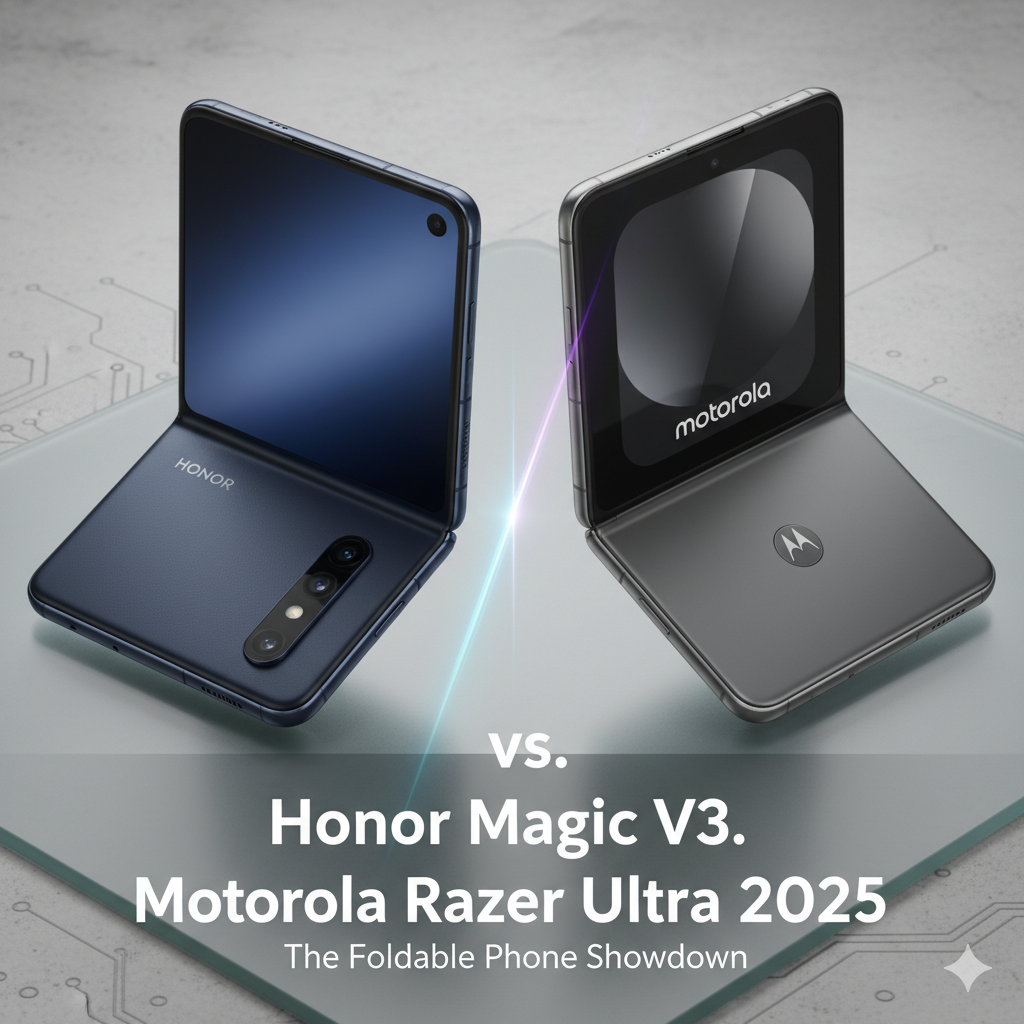 The Honor Magic V3 vs. Motorola Razr Ultra 2025