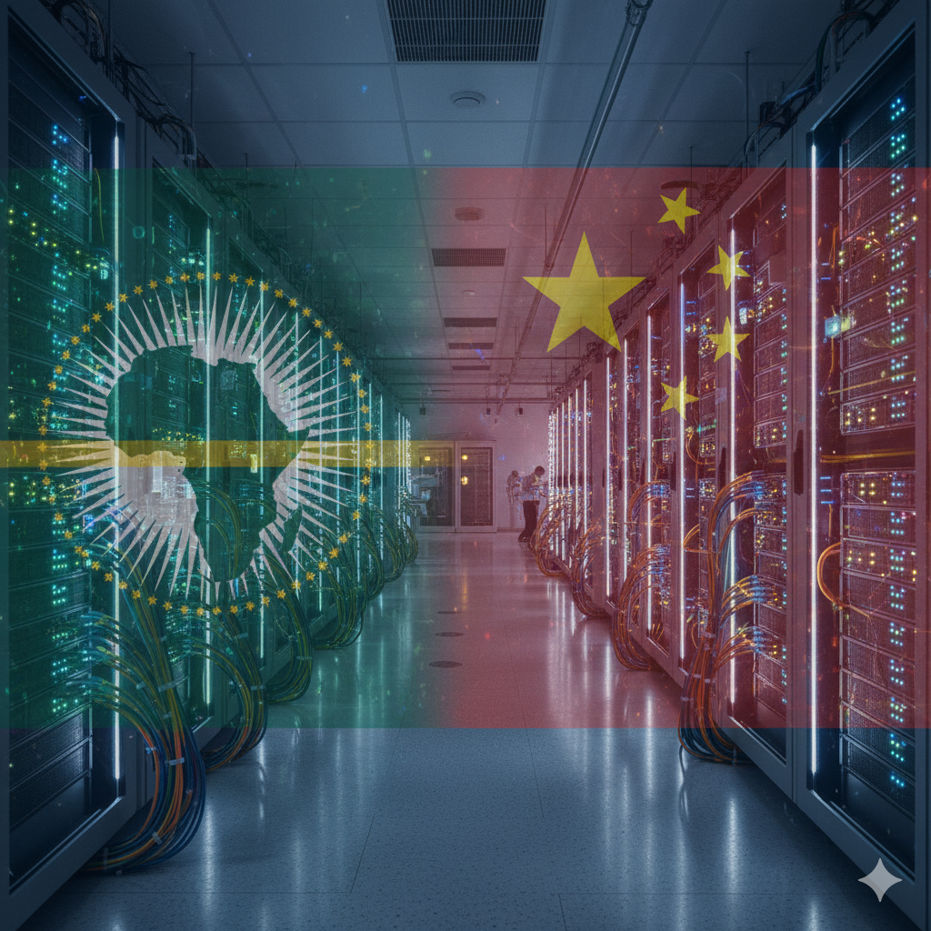 Huawei Cloud data center in Africa representing China’s investment in digital infrastructure and data storage
