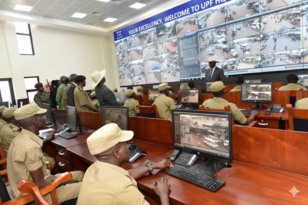 Traffic movement in Nairobi, Kenya