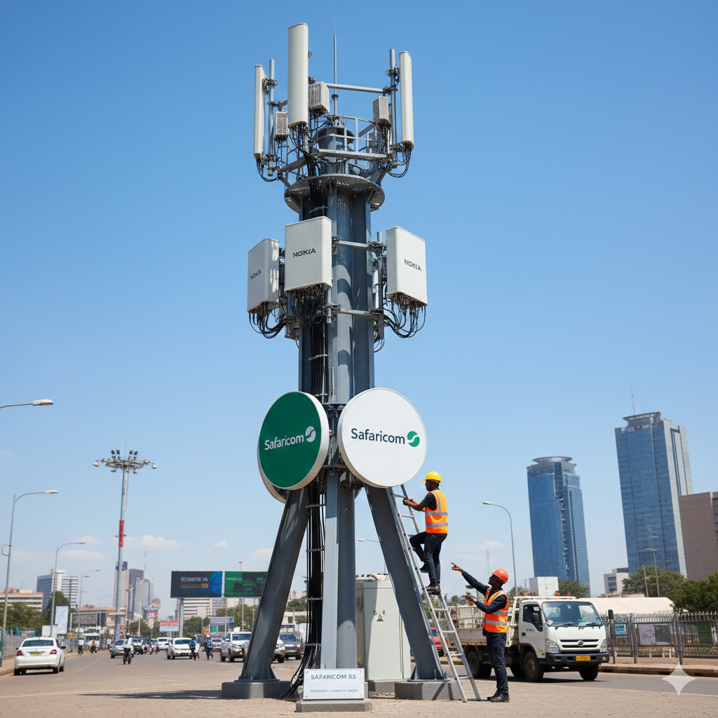 Huawei Nokia 5G infrastructure Kenya Safaricom multi-vendor telecom strategy 2026"