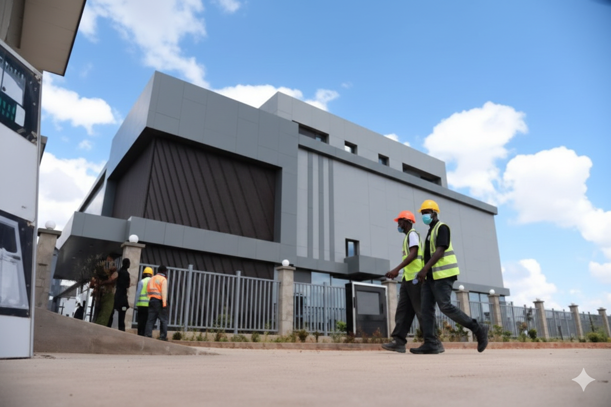 Konza Technopolis smart city development showing China's hybrid smart state in Kenya