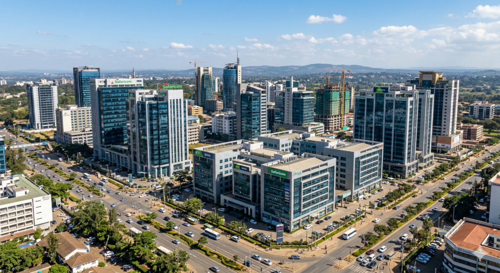 Nairobi tech hub skyline 2026 — Africa's fastest-growing AI investment destination